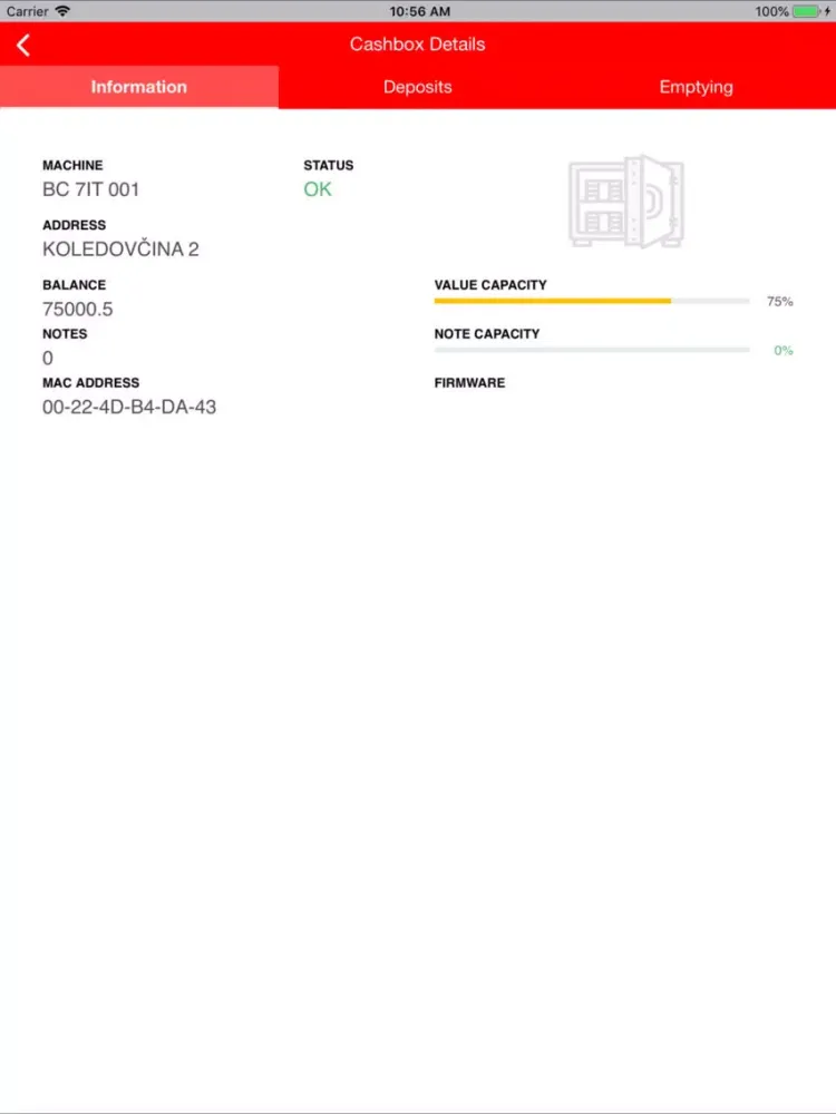 Zrzuty ekranu Deboxy iPad 