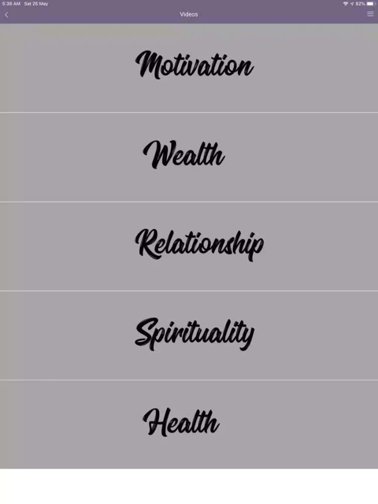Capturas de tela do Stay Inspired. App iPad 