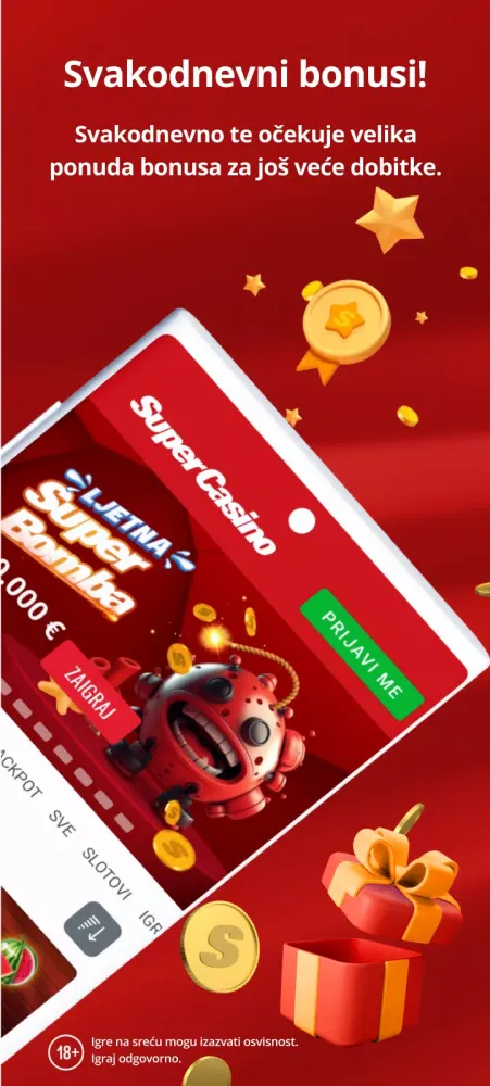ภาพหน้าจอของ SuperCasino