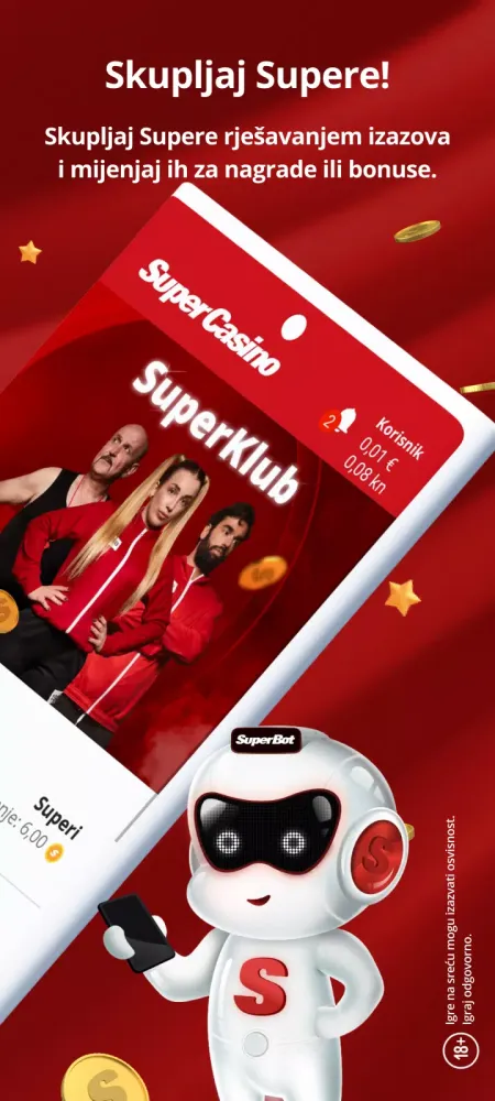 ภาพหน้าจอของ SuperCasino