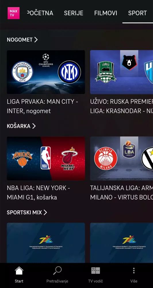 MAXtv Screenshots