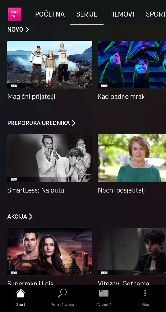 MAXtv Screenshots