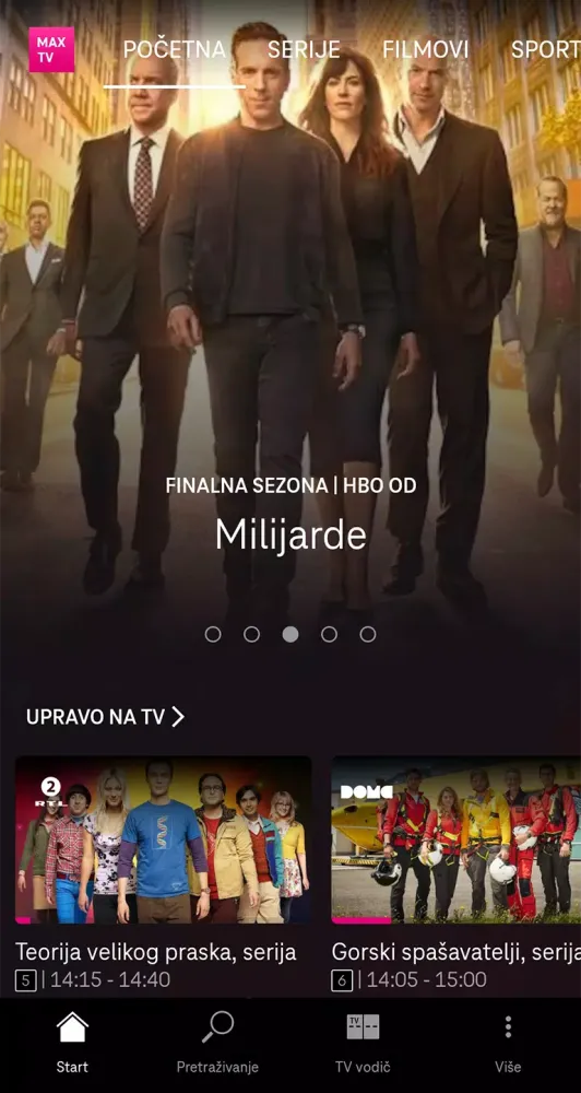 MAXtv Screenshots
