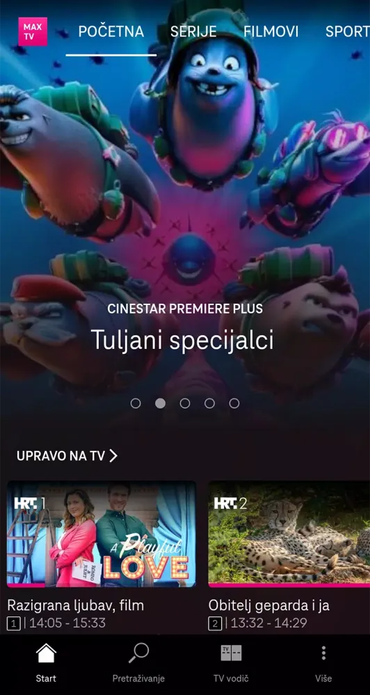 MAXtv Screenshots