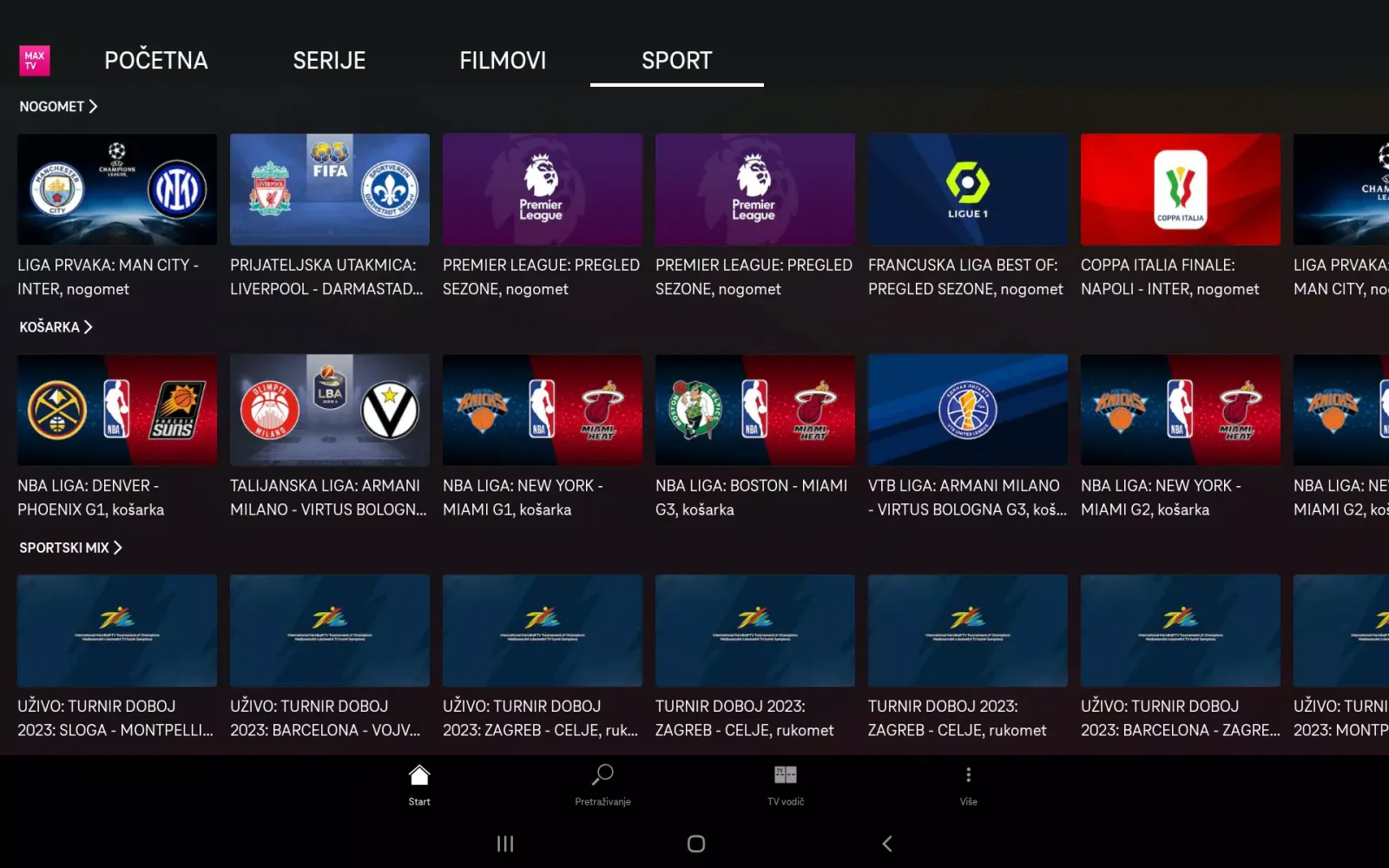 MAXtv Screenshots