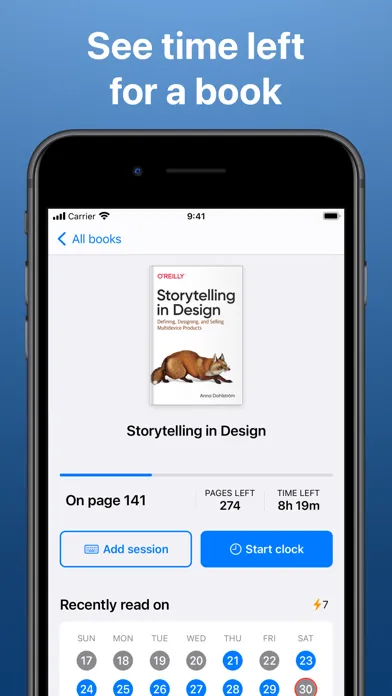 Reading Time - Book Tracker স্ক্রিনশট