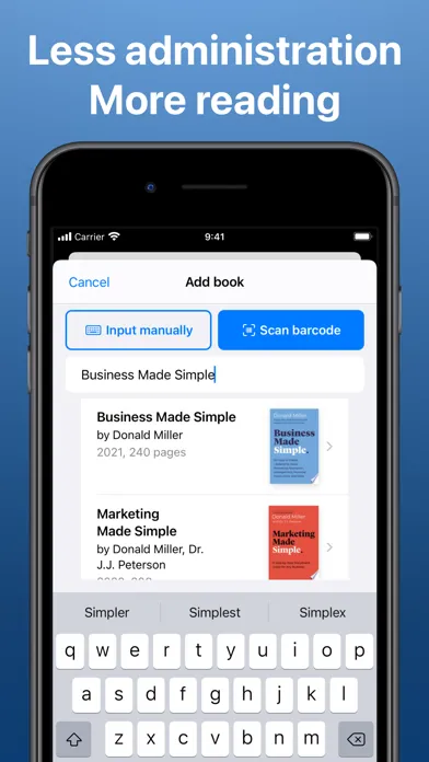 Reading Time - Book Tracker স্ক্রিনশট