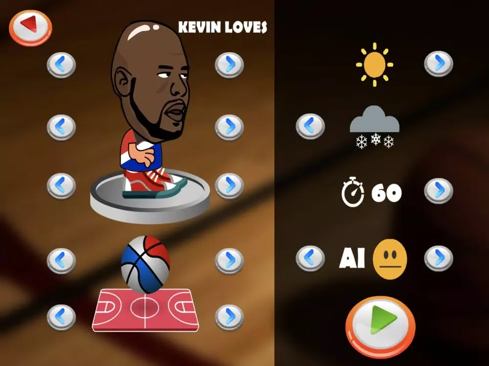 Head Basketball XL iPad  Screenshots