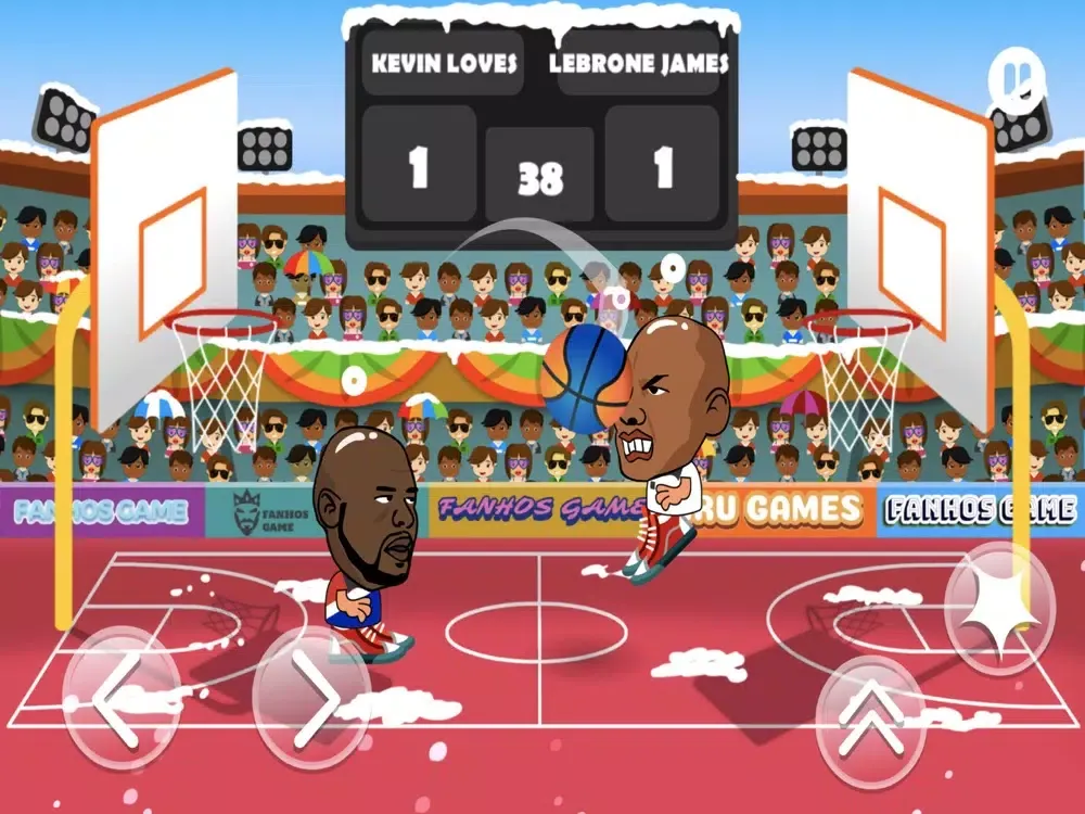 Head Basketball XL iPad  Screenshots