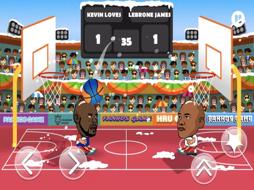 Head Basketball XL iPad  Screenshots