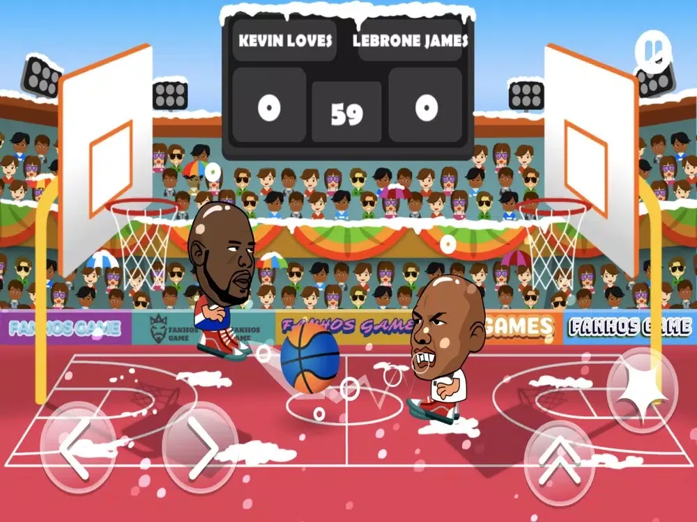 Head Basketball XL iPad  Screenshots