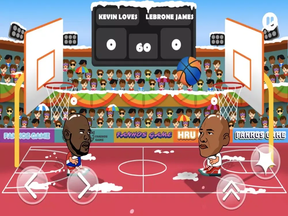Head Basketball XL iPad  Screenshots