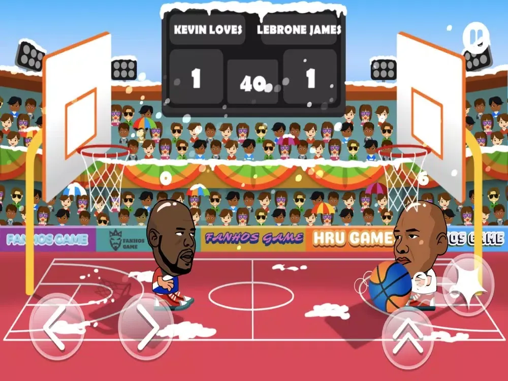 Head Basketball XL iPad  Screenshots