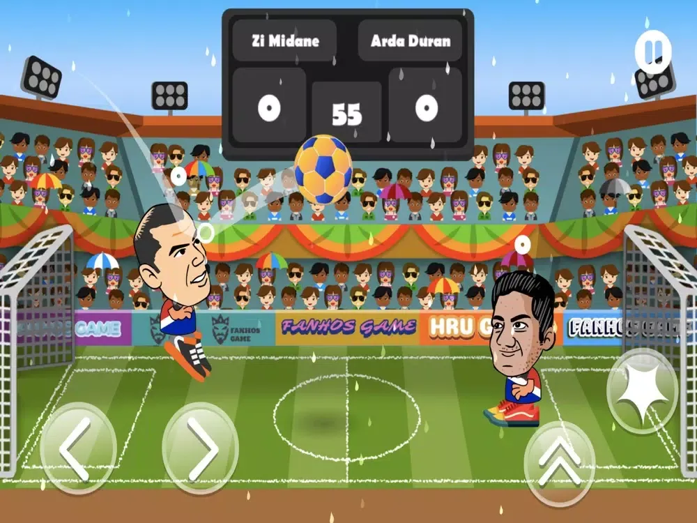 Capturas de tela do Head Football XL iPad 