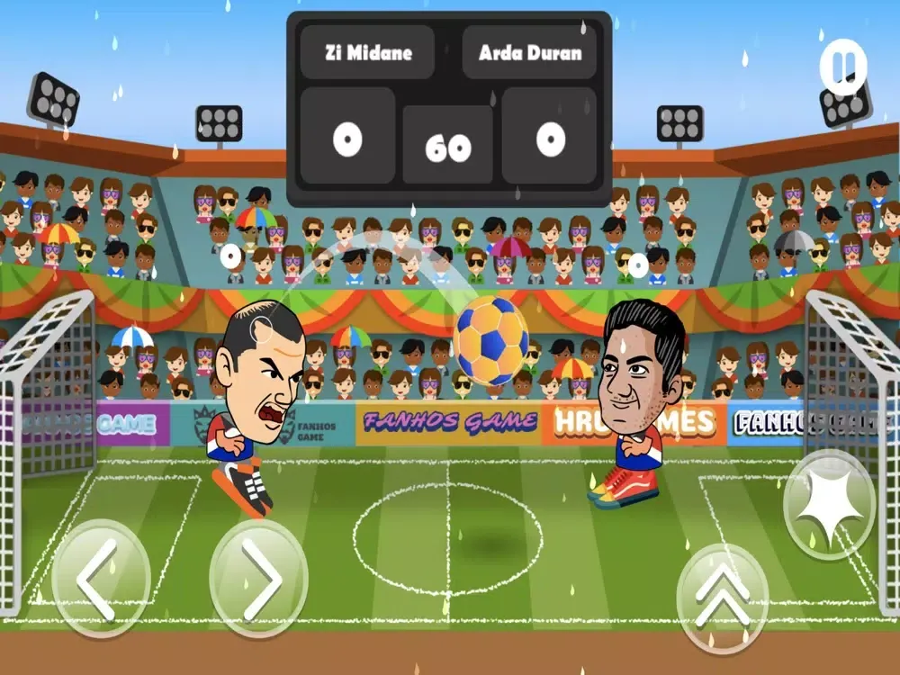 Capturas de tela do Head Football XL iPad 