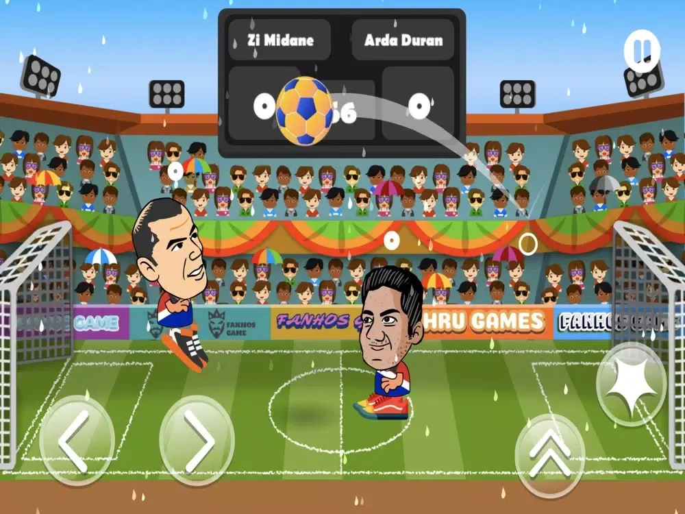 Capturas de tela do Head Football XL iPad 