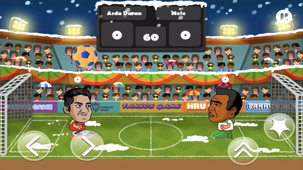 Capturas de tela do Head Football XL