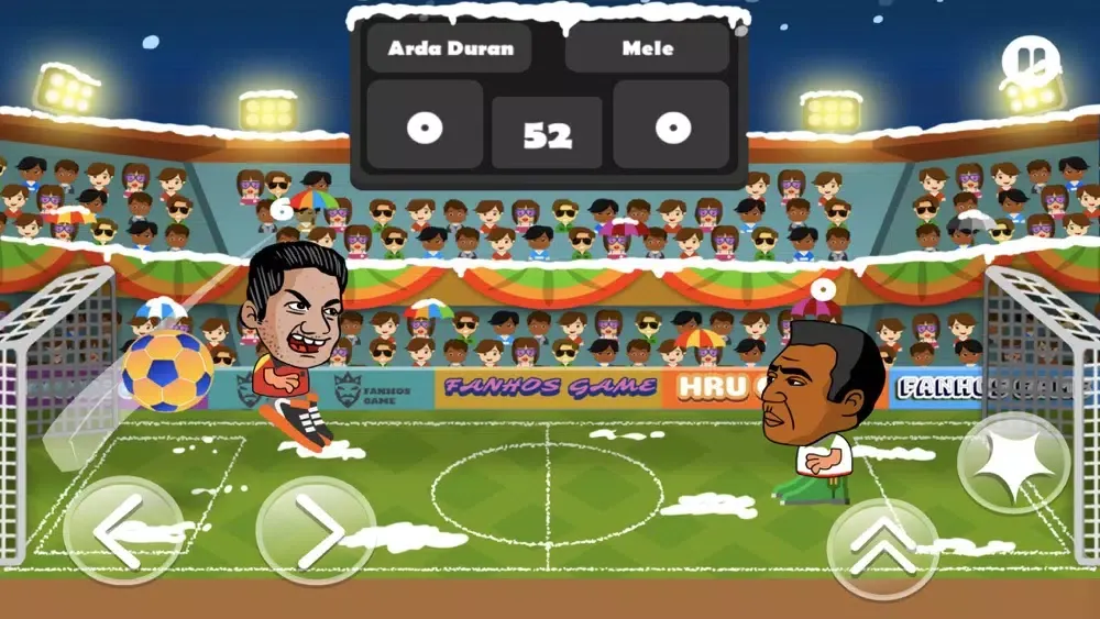 Capturas de tela do Head Football XL