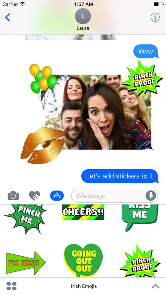 Irish Emojis スクリーンショット