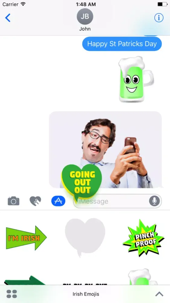 Irish Emojis スクリーンショット