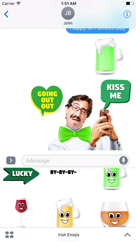 Irish Emojis スクリーンショット