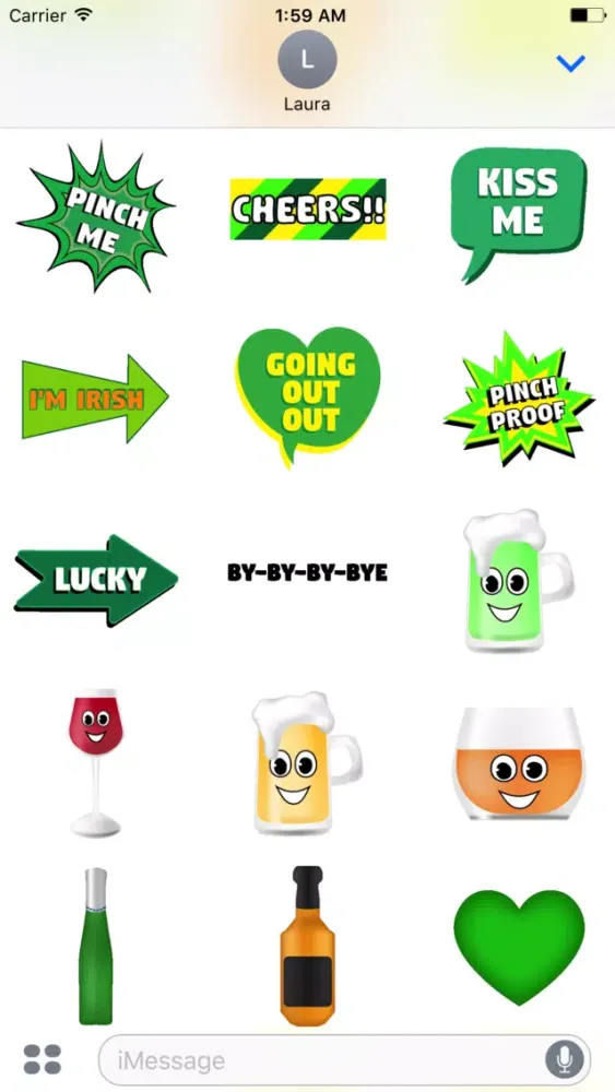 Irish Emojis スクリーンショット