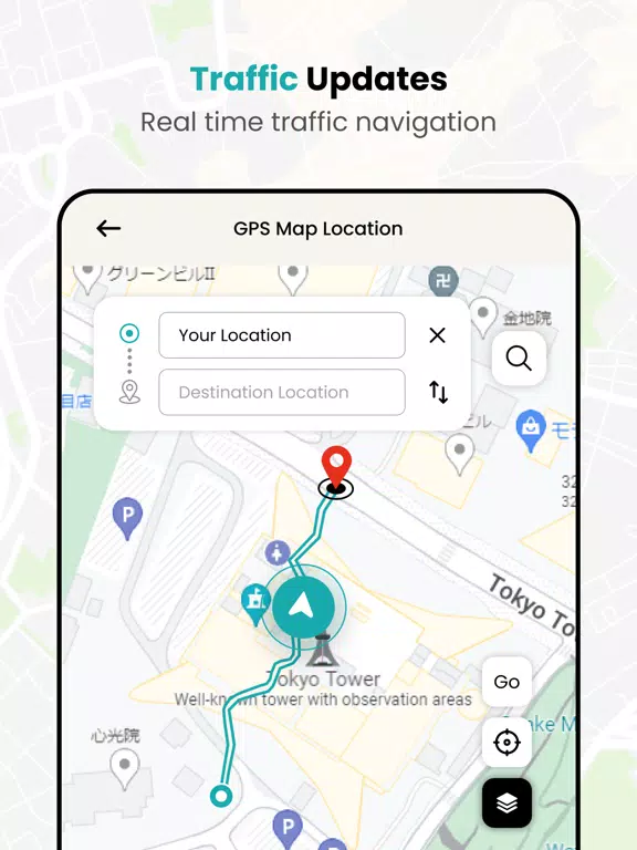 Screenshot di GPS & Maps - Navigation iPad 