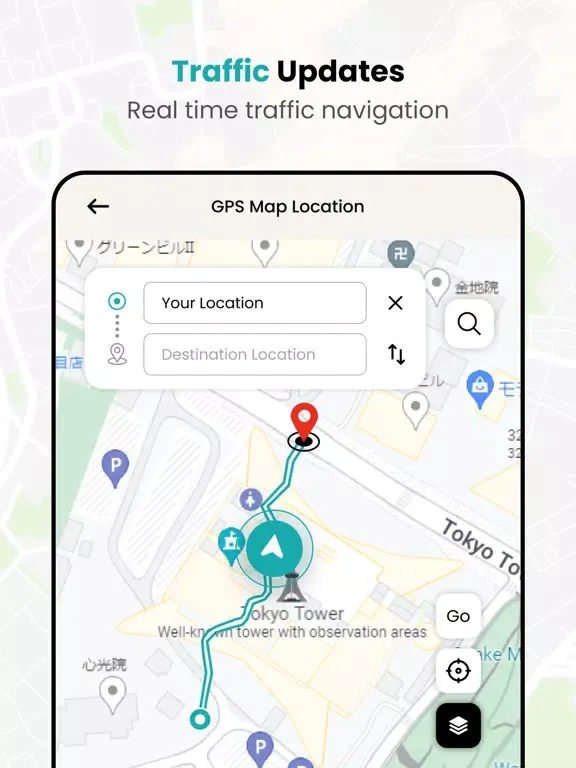 GPS & Maps - Navigation iPad 应用截图
