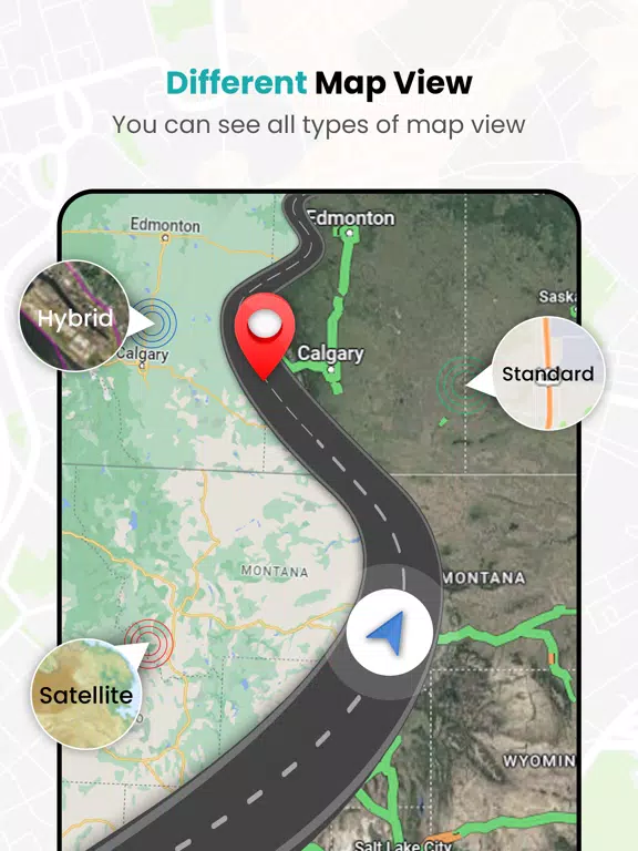 Screenshot di GPS & Maps - Navigation iPad 