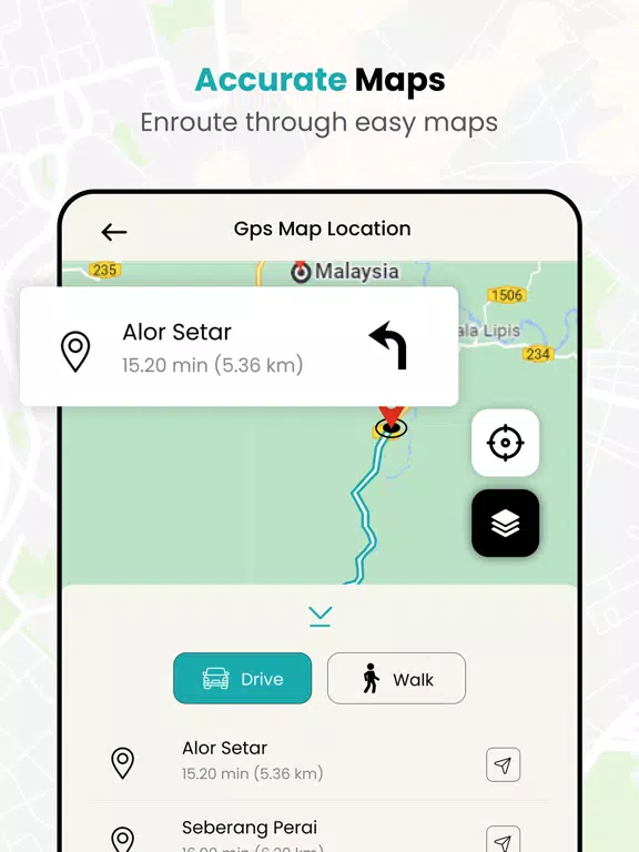 Screenshot di GPS & Maps - Navigation iPad 