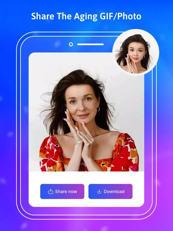 Make me old - Face changer iPad  Screenshots