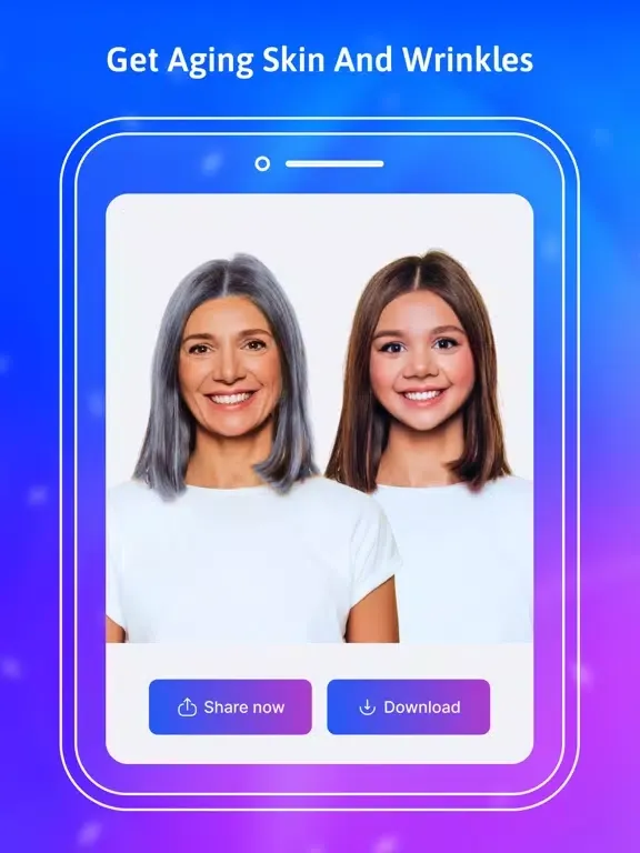 Make me old - Face changer iPad  Screenshots