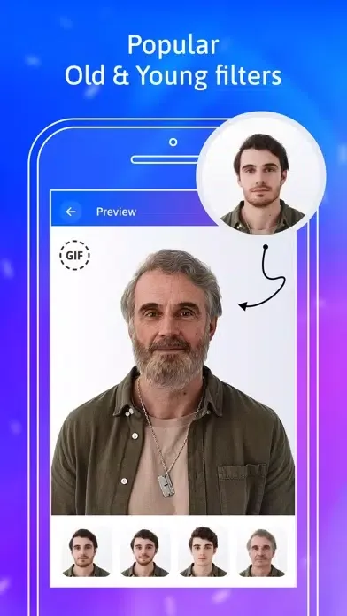 Make me old - Face changer Screenshots
