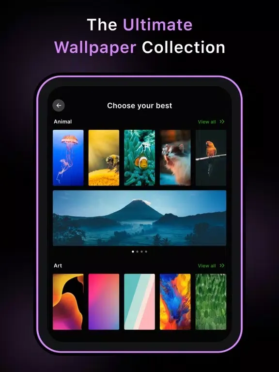 تصاویر Wallpapers - OS 16 Backgrounds iPad 