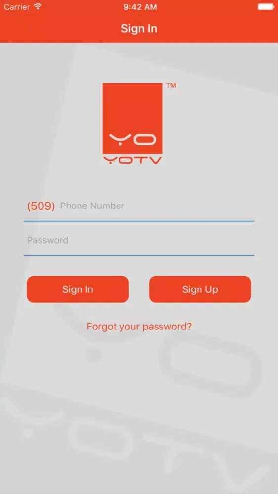 Screenshot di YoTV