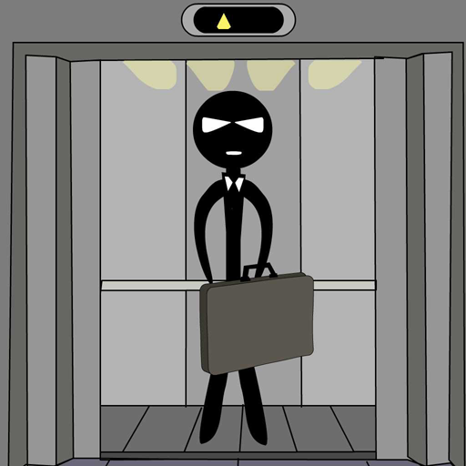 Stickman Escape Lift 2