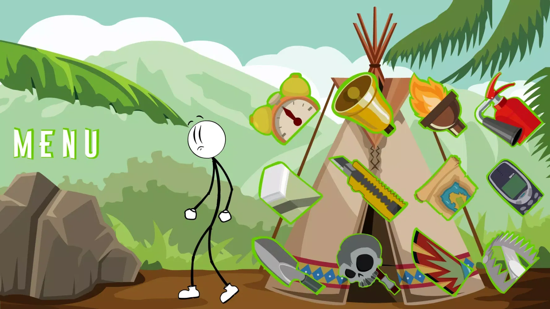 Ảnh chụp màn hình của Escaping the Island : Funny Es