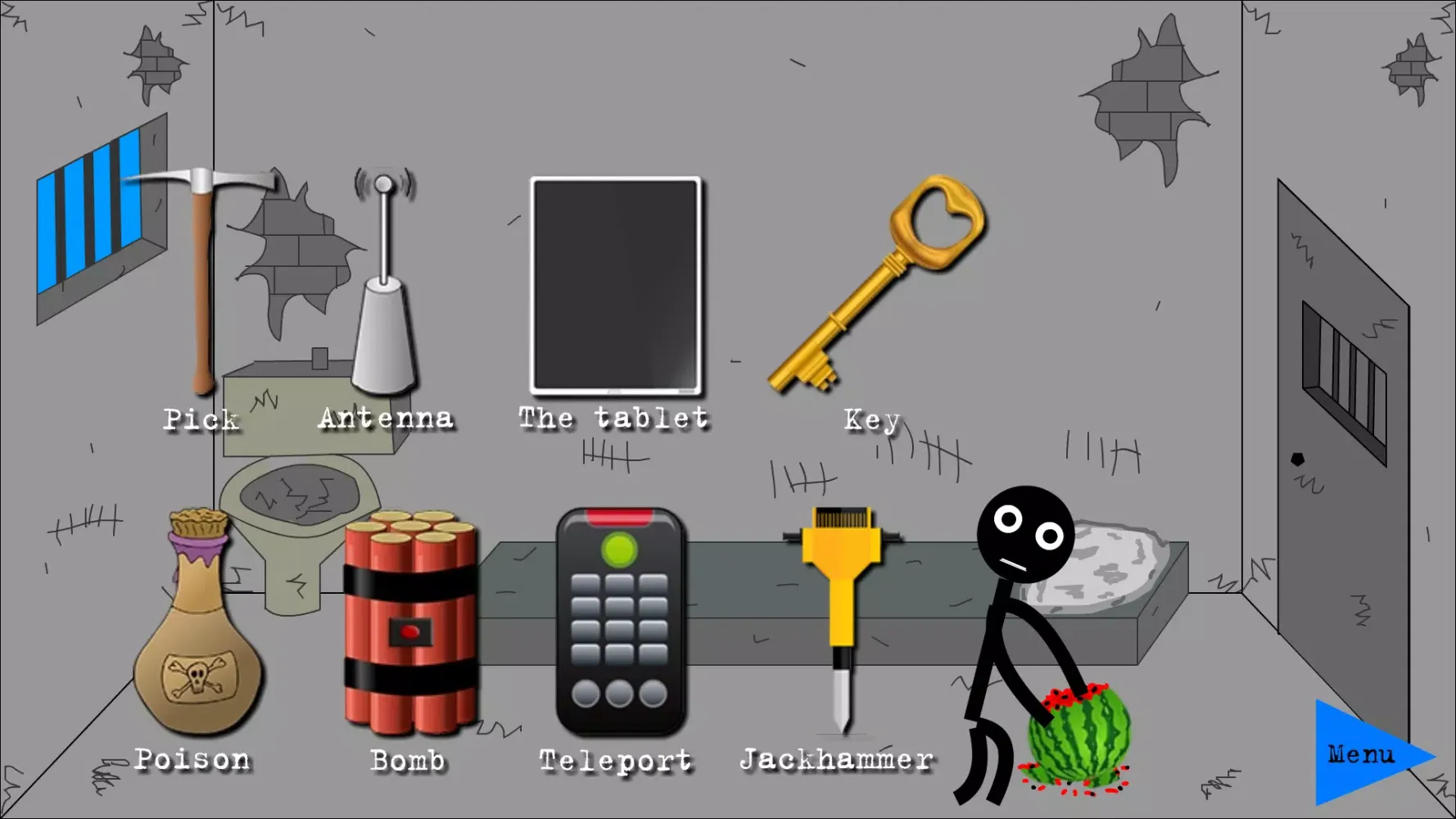 Screenshot di Stickman Jailbreak，Funny Escap