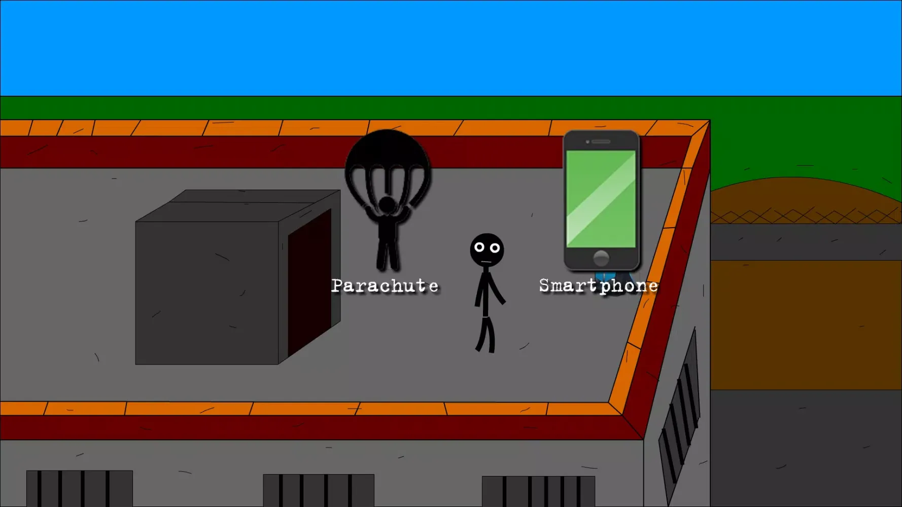 Screenshot di Stickman Jailbreak，Funny Escap