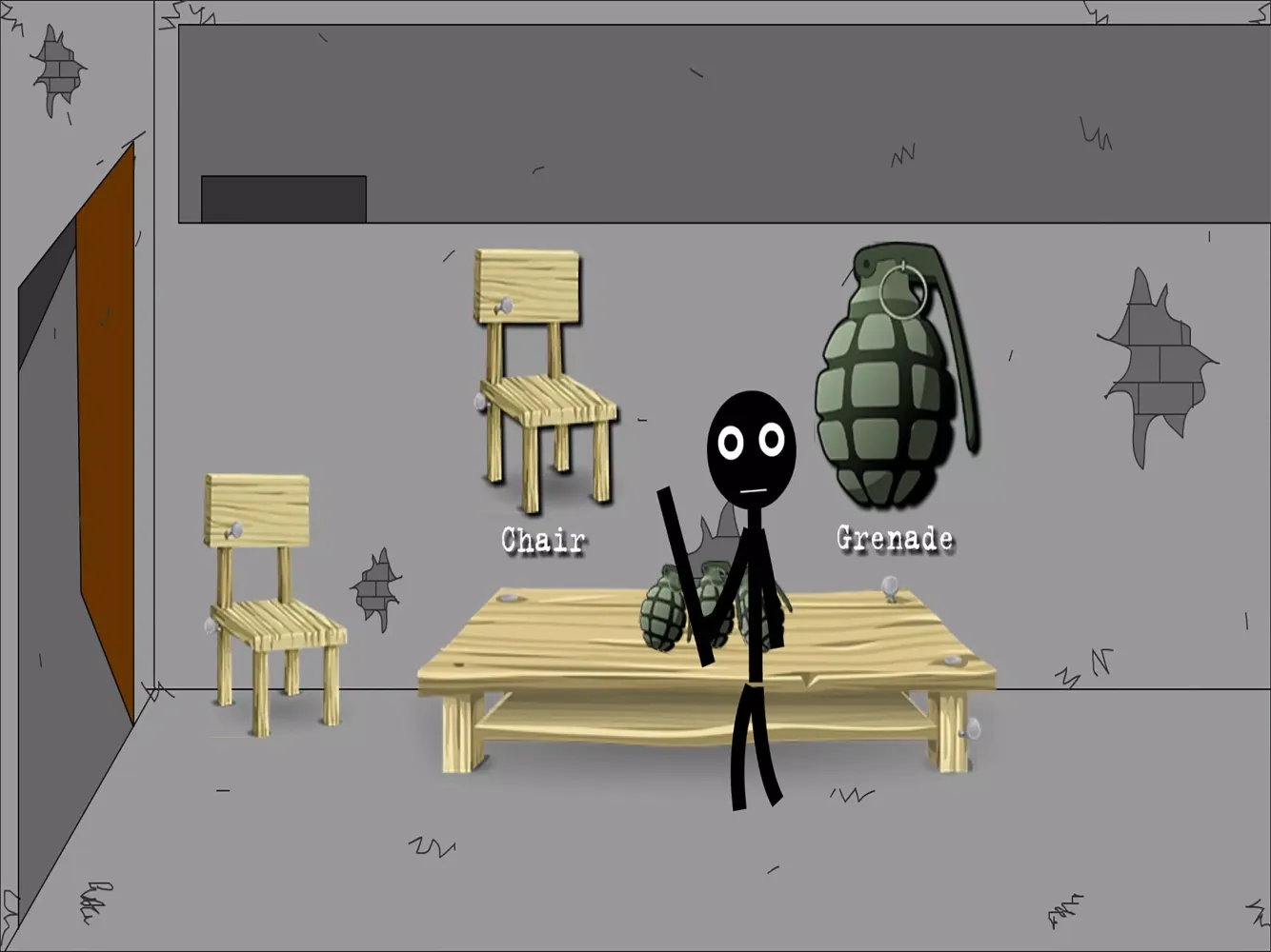 Screenshot di Stickman Jailbreak，Funny Escap