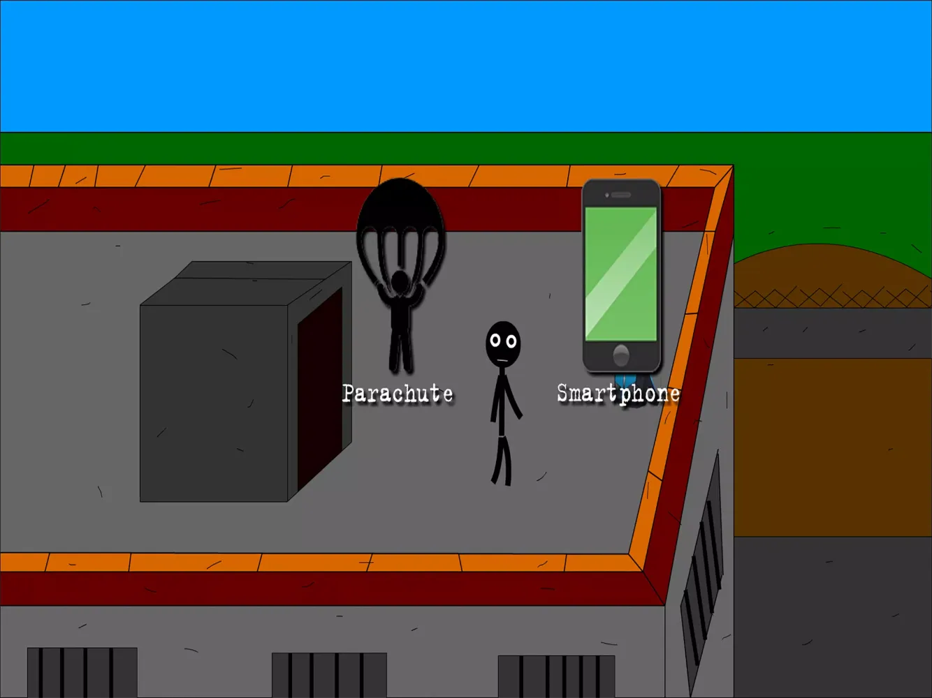 Screenshot di Stickman Jailbreak，Funny Escap