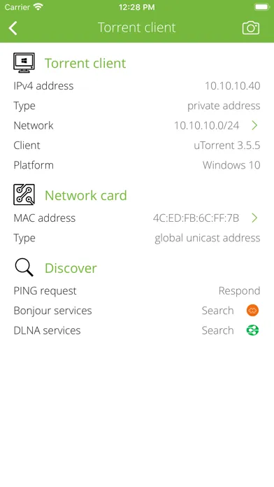 Torrent Detector Screenshots