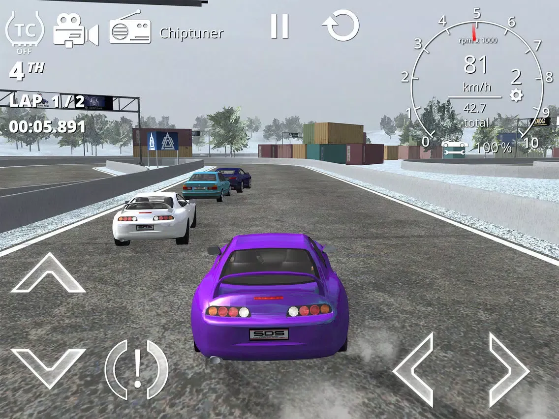 Tangkapan skrin Supercar Driving Simulator iPad 