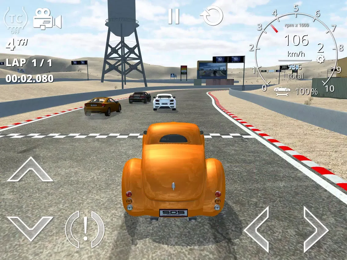 Tangkapan skrin Supercar Driving Simulator iPad 