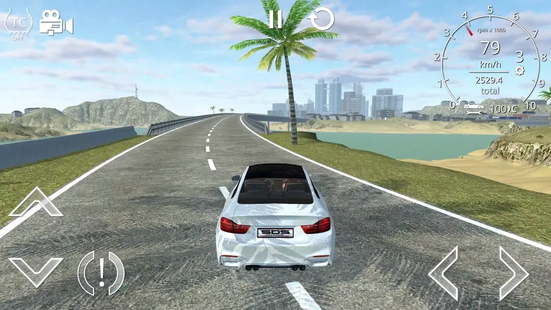 Tangkapan skrin Supercar Driving Simulator