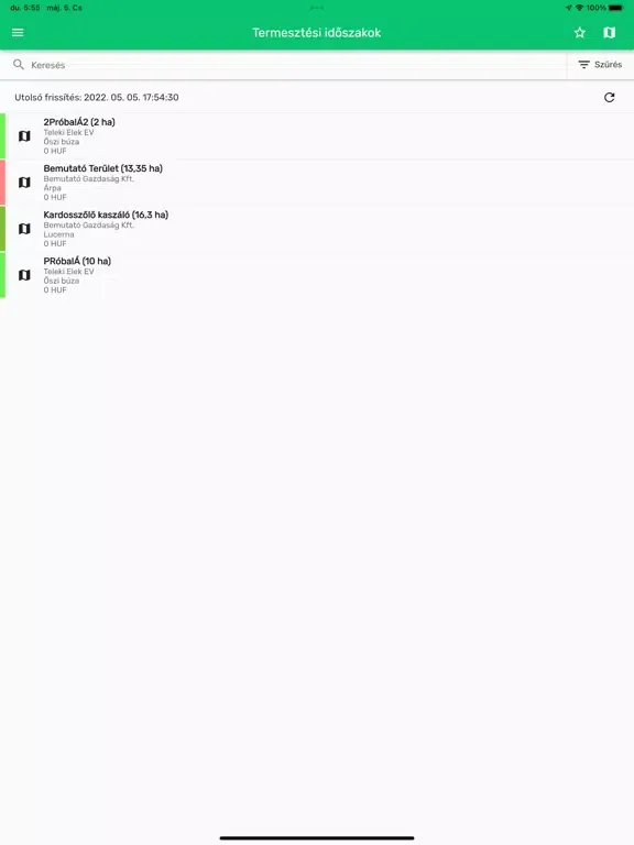 AgroVIR Agronomist iPad  স্ক্রিনশট