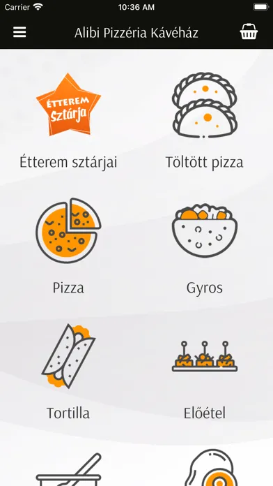 ภาพหน้าจอของ Alibi Pizzéria Kávéház