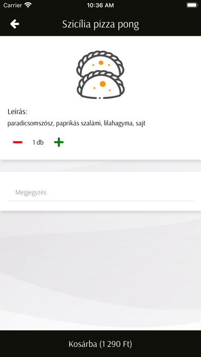 Alibi Pizzéria Kávéház स्क्रीनशॉट