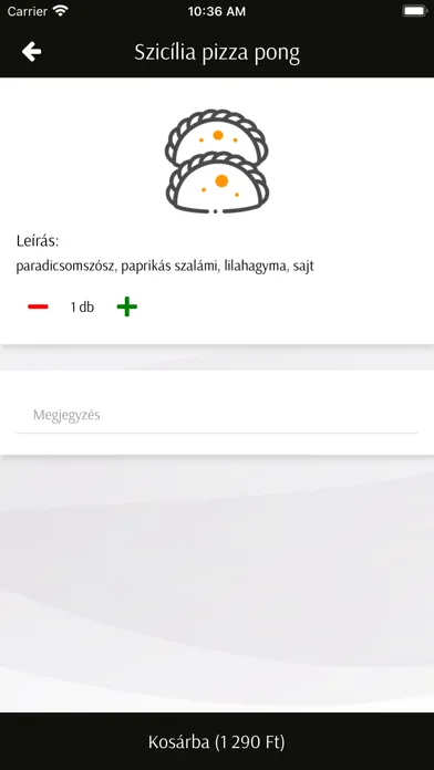 ภาพหน้าจอของ Alibi Pizzéria Kávéház