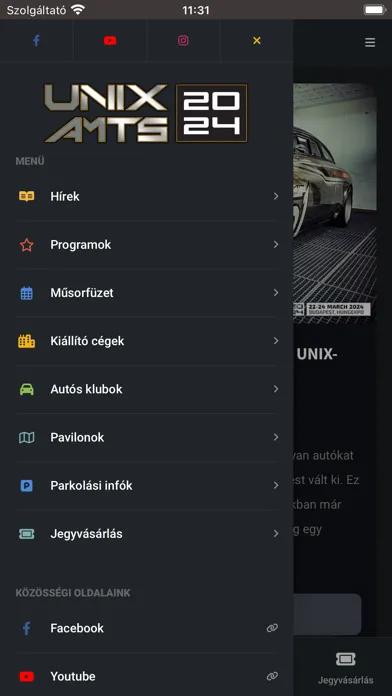 UNIX - AMTS 2024 Screenshots